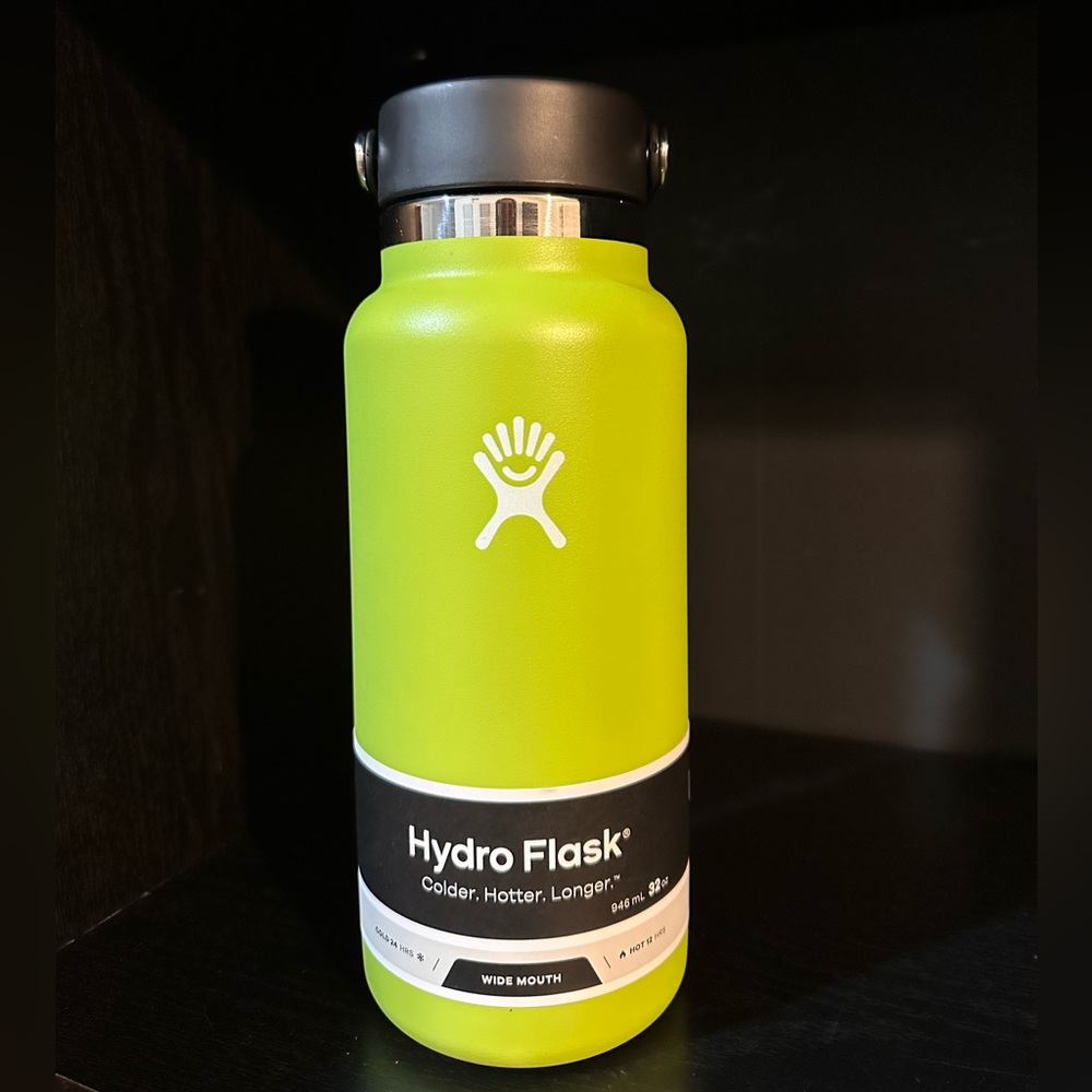 Seagrass HydroFlask 32oz wide mouth